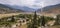 View of Paro city from Rinpung Dzong temple