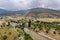 View of Paro city from Rinpung Dzong temple