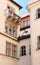 View of part of building inside of old town hall in Bratislava, Slovakia