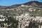 View of part of historical city of Granada, Spain region