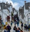 View of a particular extraordinary town in Puglia, Alberobello