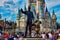 View of Partners Statue This statue of Walt Disney and Mickey Mouse  is positioned in front of Cinderella Castle in Magic Kingdom