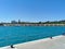 View  of the Paseo del Muelle Uno in Port of Malaga