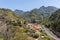 View the pass Boca da Encumeada on Madeira Island.