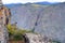 The view from the pass Katu-Yaryk the valley of the river Chulyshman. Altai.