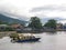 View of Passenger Boat from Tidore Island to Ternate, North Maluku