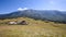 View on Passo San Leonardo and the Monte Amaro massif in the province of L\\\'Aquila in Italy.