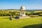 The view past the Chattri monument towards to Brighton, Sussex, UK