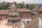 The view on Patan Durbar Square