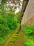 view of paths and stairs above ground leading to a place