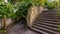 View of Pathway and Steps at the end of Church Lane in Bradford-on-Avon