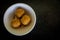 View of Peanut Jaggery balls which is a traditional south indian sweet. Peanut ladoo sweet