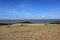 A view from the pebbled beach at Whitstable looking out on the English channel