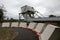 View of the Pegasus Bridge, a key target of the Normandy landings of June 1944, at