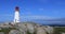 View Peggys Cove Lighthouse, Nova Scotia 4K