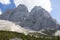 View of Pelmo mount in italian Dolomites grupp, Trentino Alto Adige, Italy