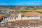 View of the Penafiel castle in Spain