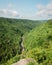 View from Pendleton Point, at Blackwater Falls State Park in Davis, West Virginia