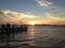 View of Penguin Island at Sunset:Western Australia