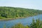 View of the Penobscot River in Bucksport, Maine