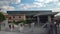 View of people visiting acropolis museum