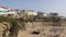 View of Pescadores beach in Ericeira village, Portugal on a sunny day