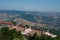 View of Pescopagano, in Potenza province, Italy