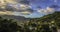 A view from Petit Valley towards Diego Martin Valley, Trinidad