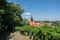 View of Petrovaradin medieval town near Petrovaradin fortress.