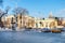 View of Petrovsky Gates Square in Moscow city