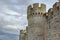 View of PeÃ±afiel castle in Valladolid, Spain