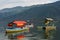 View of Phewa lake at Pokhara, Nepal