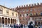 View of Piazza dei Signori in Verona city