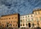 View of Piazza Sordello in Mantua Mantova