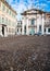 View of Piazza Sordello in Mantua Mantova, north Italy