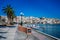 -View of the picturesque city of Sitia, the eastern city of Crete
