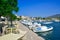 View of the picturesque coastal town of Ermioni, Peloponnese.