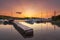 View of the picturesque coastal town of Porto Heli, Peloponnese, Greece