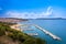 View of the picturesque coastal town of Pylos, Peloponnese.