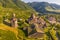 view of a picturesque Haghpat monastery complex in Lori region of Armenia. It is included in the UNESCO World Heritage List