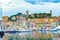 View of picturesque Le Suquet Cannes French Riviera