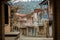 View of picturesque streets of small Signagi town in Kakheti region, Georgia