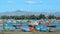 View of pier in Cam Ranh, Vietnam