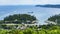 View of the pier on the island of Cham in Vietnam.