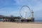 View of the pier in Scheveningen. Holland.