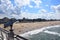 View from the Pier of Scheveningen to the coastline