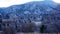 View from Pike Peak summit, Colorado Springs, CO.