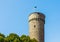 View of Pikk Hermann Tower, part of Toompea Castle, Old Town, Tallinn, Estonia