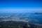 View from Pilatus in Switzerland, Mount Pilatus 2128 m