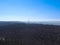 View on Pilis forest and mountain area from Erzsebet Lookout in Hungary